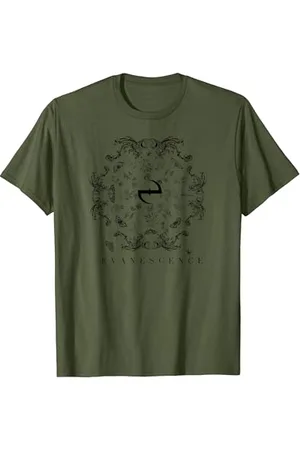 Evanescence – Floral Moth Spiral T-Shirt