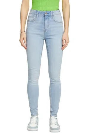 ESPRIT Damen 034ee1b317 Jeans, Blue Bleached, 27W / 32L EU