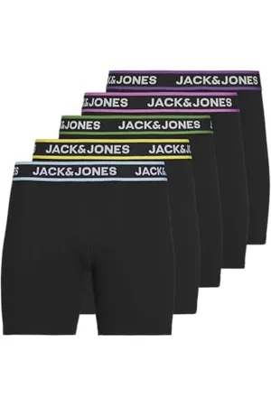 JACK & JONES JACLIME SOLID Boxer Briefs 5 Pack
