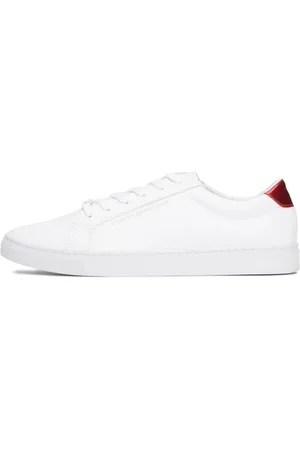 Tommy Hilfiger ESSENTIAL SNEAKER Cupsole Sneaker Damen, Weiß (RWB), 42 EU