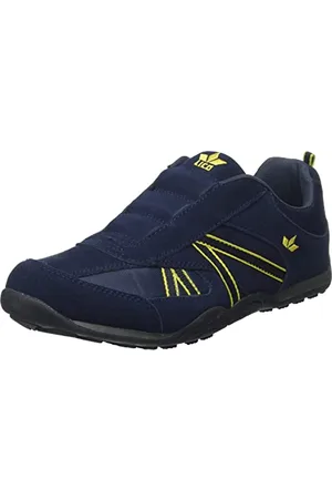 LICO Unisex Ensio Sneaker, Marine/gelb, 37 EU