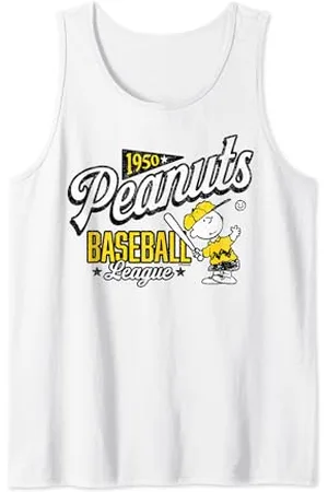 Peanuts Charlie Brown Baseball League 1950 Tank Top