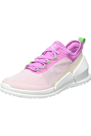 Ecco Biom K1 Shoe, Violet Ice/Limestone/PINK, 36 EU
