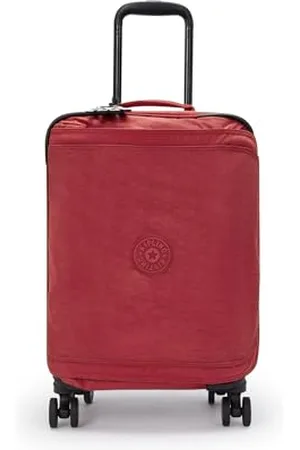 Kipling Spontaneous S, Small Cabin Size Wheeled Luggage, 21 x 56 x 46 cm, (RED)