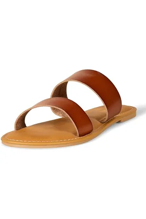 Amazon Damen Sandale mit zwei Bändern, , 37.5 EU
