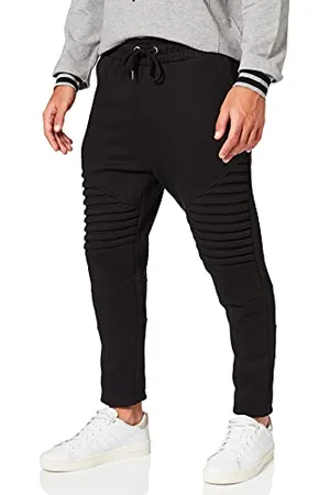 Urban classics Herren Jogginghose Pleat Sweatpants Sporthose, , M EU