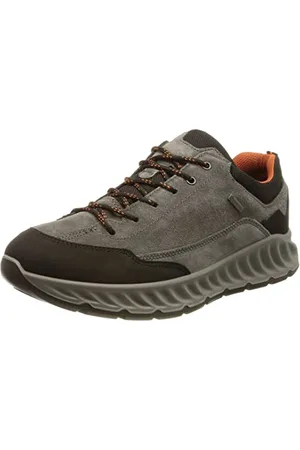 ARA Herren Paolo-GTX Schnürschuh LowCut, Black,ANTHRAZIT, 39 EU