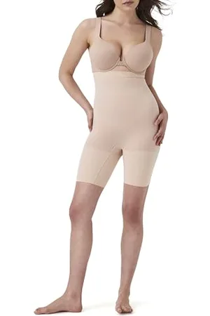 Spanx Damen Hoog vermogen Miederhose, Beige ( 000), L EU