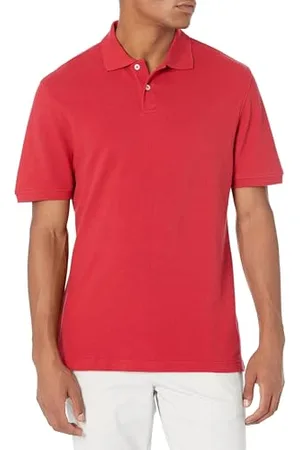 Amazon Herren Piqué-Poloshirt aus Baumwolle, Schmale Passform, , M