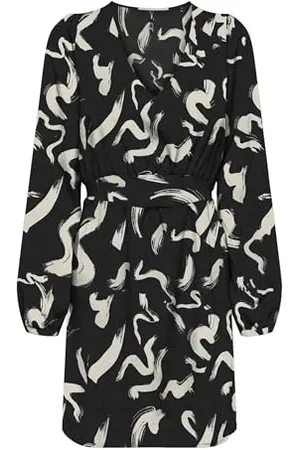 ONLY Damen Onlnova Life Elite L/S Siri Dress Kleid, , Medium