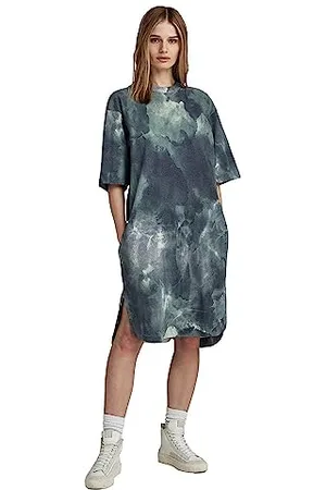 G-Star RAW Damen Boxy U Tee Ao Dress Ss Wmn Kleid, , XX-Small