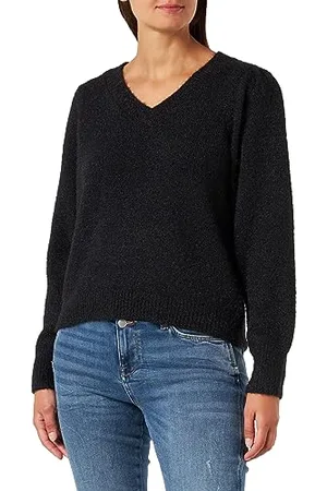 VERO MODA VMNEWPOILU LS V-Neck Pullover Boo
