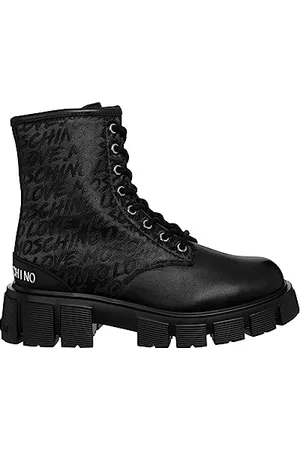 Moschino Damen Stiefeletten Black 36 EU