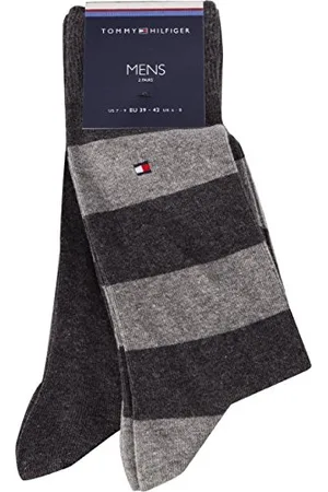Tommy Hilfiger Herren Th Men Rugby Sock 2p Socken, Anthracite, 39-42