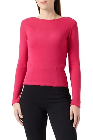 Trendyol Damen GESTREIFT Lange Ärmel Schlank Die Bluse