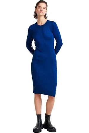 G-Star Damen Plated Slim Knitted Kleid, , M