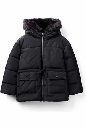 Benetton Mädchen Jacke 2lbgcn02x Lange Daunenjacke, , XXL
