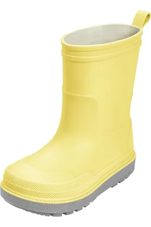 Playshoes Regenstiefel Unisex Kinder Gummistiefel, Gelb, 26 EU
