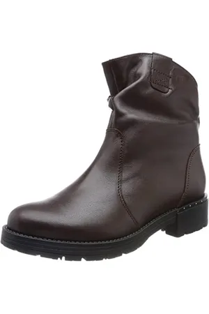 Dreimaster Vintage Damen Leder Boots, , 37 EU