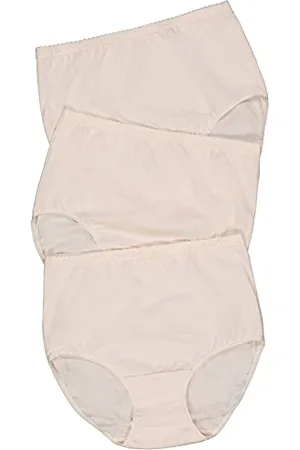 Ulla Popken Damen Slips, 3er-Pack, , 54-56 EU