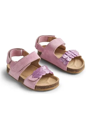 WHEAT Zehenfreie Kork-Sandale Clara - Unisex - echtes Leder