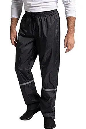 JP 1880 Herren große Größen Menswear L-8XL Jay-PI Regen-Hose, Bikewear, wasserdicht, Saum-Klettverschluss, Relaxed Fit XL 782638130-XL