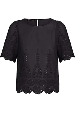 Apart Damen Spitzenbluse Bluse, , Normal