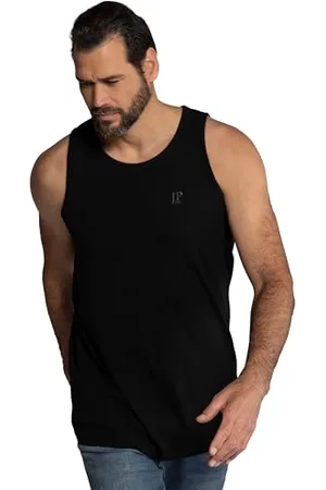 JP 1880 Herren große Größen Übergrößen Menswear L-8XL Tank Top, Basic, ärmellos, bis 10 XL L 705145130-L