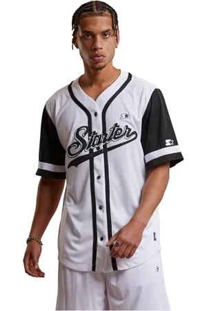 STARTER BLACK LABEL Starter College Baseball Short Sleeve Shirt L