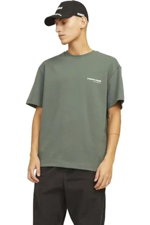 JACK & JONES Male T-Shirt Gedruckt Rundhalsausschnitt T-Shirt