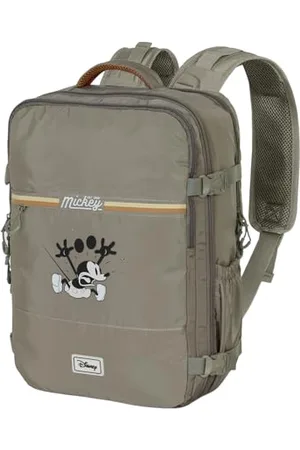Disney Micky Maus Face-Mercury Rucksack Handgepäck Flugzeug 40x20x25cm, Mehrfarbig, Kapazität 20 L