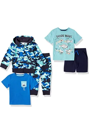 Amazon Jungen Jogginganzug, T-Shirts, Shorts Zum Kombinieren Outfit/Geschenksets, , 8 Jahre