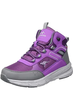 KangaROOS Unisex K-UO Take Mid RTX Wanderschuh, Grape/Steel Grey, 37 EU