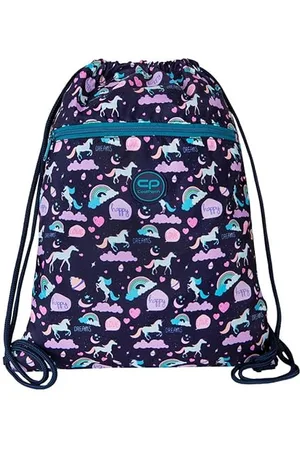 Coolpack E70549, Turnbeutel VERT HAPPY UNICORN, Multicolor