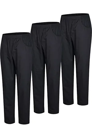 MISEMIYA Packung 3 Stück - Unisex SANITÄRHOSE - MEDIZINISCHE Uniformen SANITÄR Uniformen Arbeitshose - Ref. 8312 * 3 Stück - X-Large