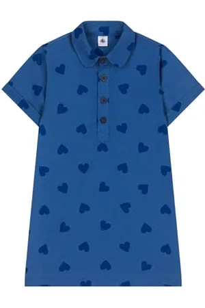 Petit Bateau Mädchen A0CNN Kurzarmkleid, , 6 Jahre