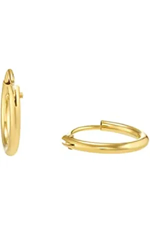 Amor Creolen Unisex Damen Herren Ohrschmuck, 1,2 cm, , Kommt in Schmuck Geschenk Box, 2013671
