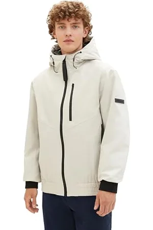 TOM TAILOR Herren Windbreaker Jacke mit Kapuze, , XL