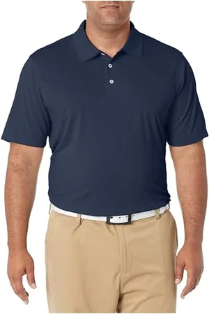Amazon Herren Golf-Polo-Shirt, Schnell Trocknend, Normale Passform, , S