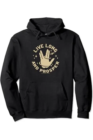 Star Trek Live Long And Prosper Enterprise Pullover Hoodie