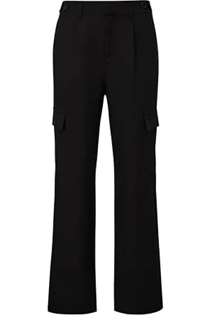 QS by s.Oliver Damen Cargo Hose, Straight Leg , 36