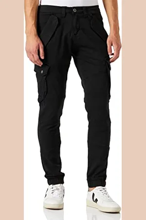 Alpha Industries Herren Combat Pant LW Damen Freizeithose, Black, 33