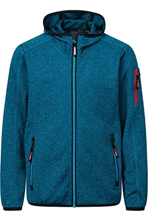 CMP Kinder-Knit-Tech-Jacke mit fester Kapuze, , 116