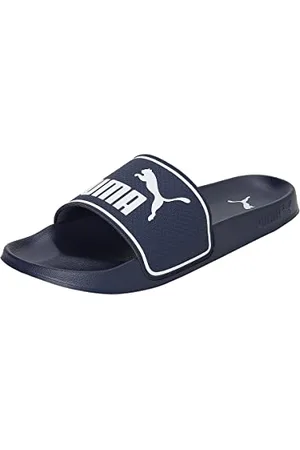 PUMA Unisex Leadcat 2.0 Slide Sandal, Peacoat White, 46 EU