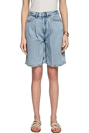ESPRIT Damen 053EE1C312 Jeans-Shorts, , 34