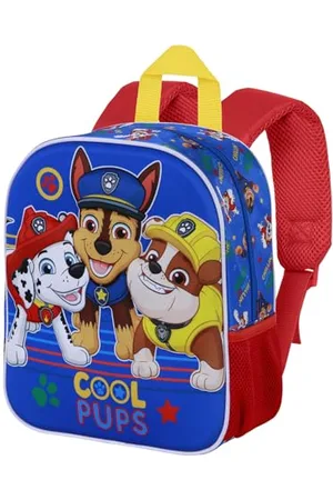 KARACTERMANIA Paw Patrol Cool-Elite 3D Rucksack, Blau, 25 x 30 cm, Kapazität 7 L