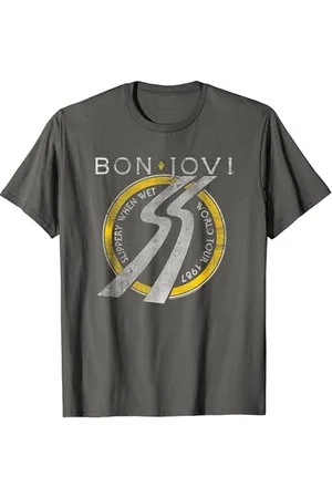 Bon Jovi Slippery When Wet World Tour T-Shirt T-Shirt