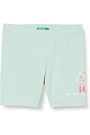 Benetton Mädchen 3p4zgf00n Leggings, 34p-Latte Menta, 86