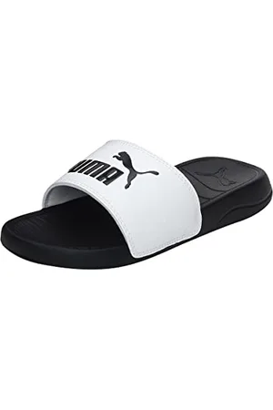 PUMA Popcat 20 Jr Dusch und Badeschuhe, White Black, 38 EU