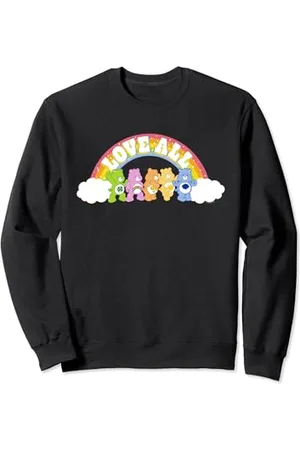 Care Bears Pride Love All Rainbow Good Luck, Cheer, Grumpy Sweatshirt